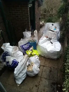 Rubbish clearance in Horley by Samco Services