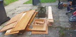 Rubbish clearance in Lingfield by Samco Services
